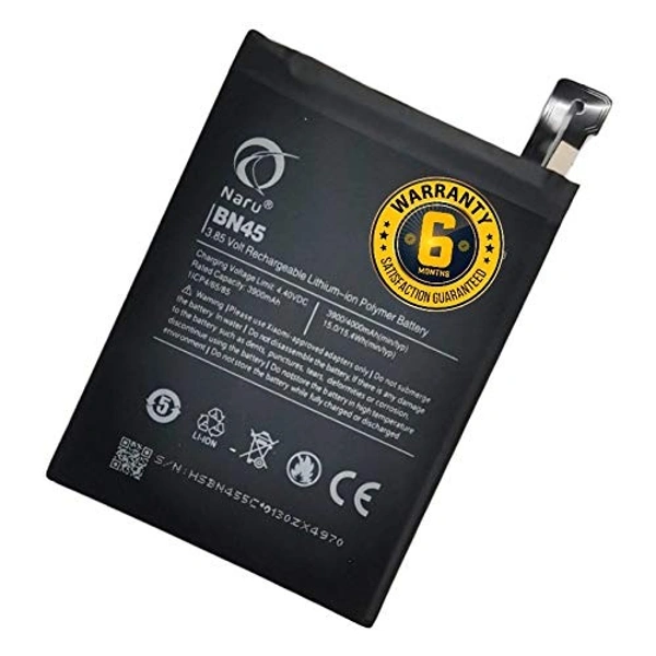 Naru Compatible BN45 Mobile Battery for Redmi Note 5 Pro (4000mAh Battery) 6 Months Warranty