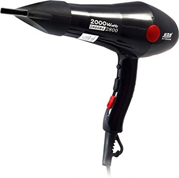 CHAOBA 2000 Watts Professional Hair Dryer (Black) By MINISU