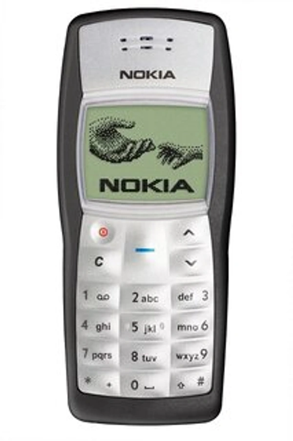 Refurbished Nokia 1100 (Single SIM, 1.2 Inch Display, Assorted Colour ) - Superb Condition, Like New