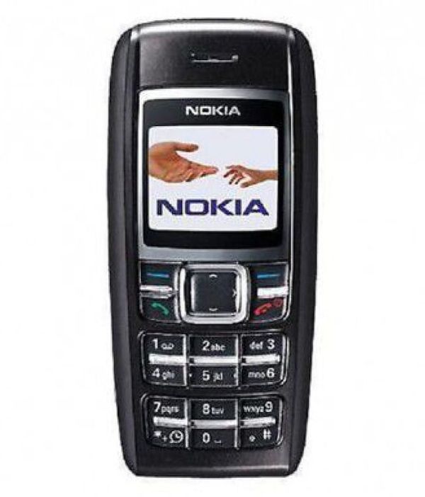 Refurbished Nokia 1600 (Single SIM, 1.4 Inch Display, Black) - Superb Condition, Like New - Assorted