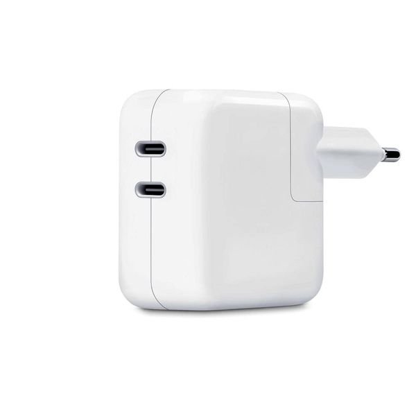35W Dual USB- C Port PD Charger Compatible with iPhone 14/14 Plus/ 14 Pro/ 14 Pro Max/I-Phone 13/13 Pro/ 13 Pro Max/ 13 Mini/ 12/12 Pro/ 12 Pro Max/11/11 Pro (Only Adapter)