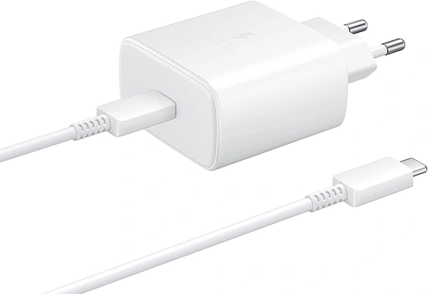  45W Super Fast Travel Adapter Charger With Type-C Charging Cable Compatible with 6 Months Warranty 