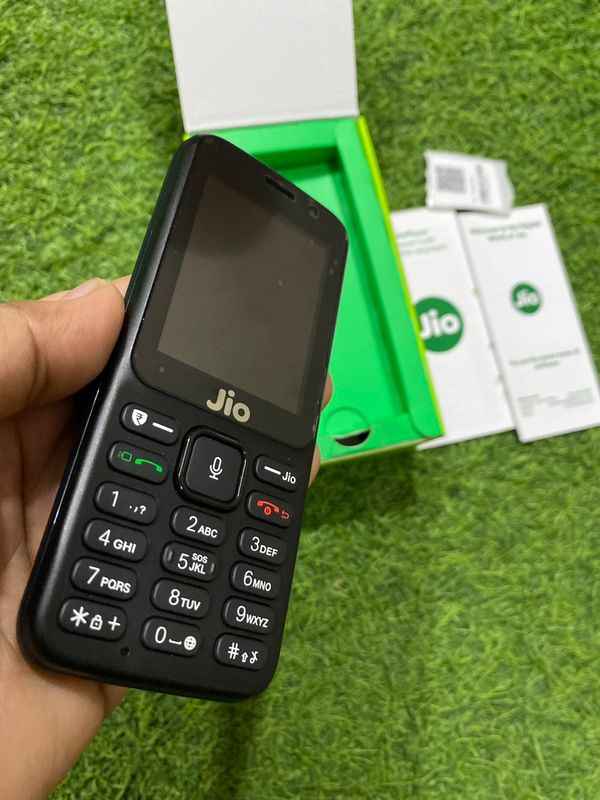 New Jio Phone  4G Black, 512 RAM, Basic Keypad Phone