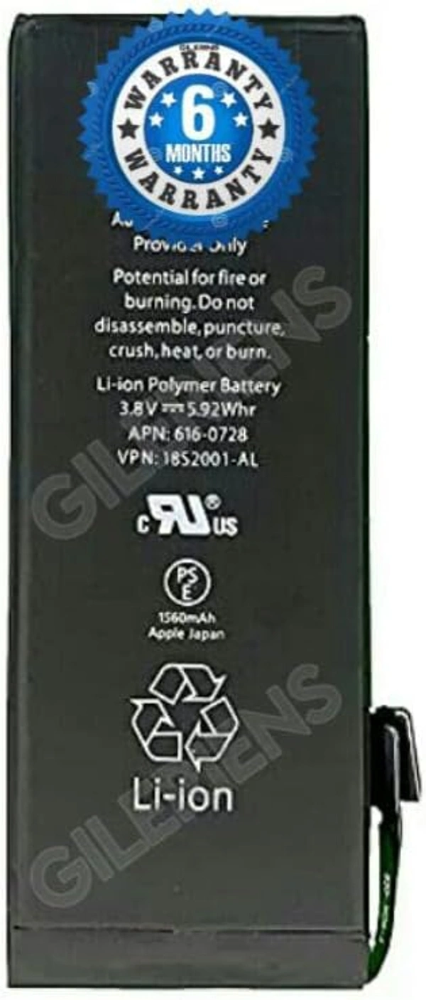  Battery for iPhone 5s A1453 A1533 Mobile Battery with 6 Month Warranty and high Capacity Battery Backup. (for I-Phone 5S)