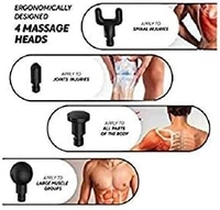 Rechargeable KH-320 Handheld Muscle Massagers Fitness Vibration Body Care I Deep Muscle Massage Fellix Fascial Gun