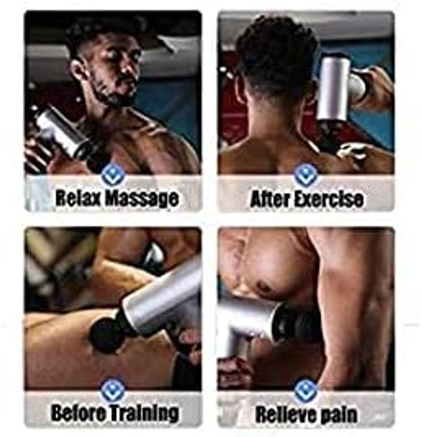 Rechargeable KH-320 Handheld Muscle Massagers Fitness Vibration Body Care I Deep Muscle Massage Fellix Fascial Gun