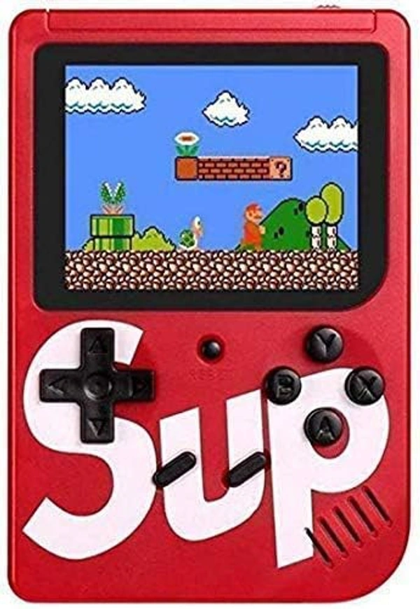 SUP 400 in 1 Retro Game Box Console Handheld Game PAD Box with TV Output & With Remote Controller Gaming Console (Multicolor)