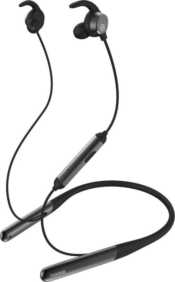 Noise Flair XL XL Bluetooth Wireless Neckband Earphones with Mic 1 Yr Warranty  - Black