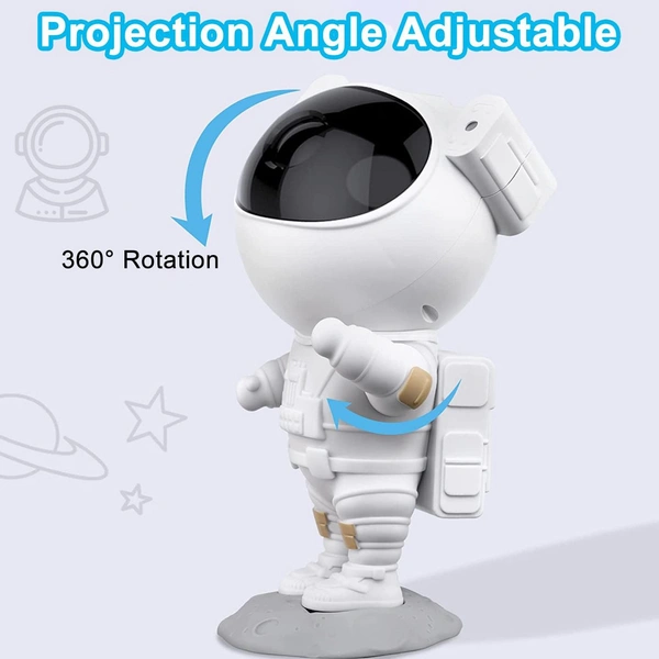 Astronaut Galaxy Light Projector, Space Buddy Projector Night Light for Bedroom with Remote Control and Timer, Astro Alan Star Ceiling Projector for Kids Adults