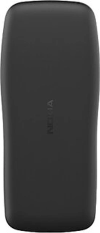 Nokia 105-SS Black Refurbished - Superb Condition, Like New - Red