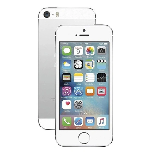 iPhone 5S Just Like New 3 Month Warranty Including All Accessories - 64GB, Silver