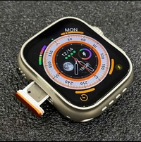 Ultra Smartwatch - 4G Simcard Supported Android Smartwatch - Black