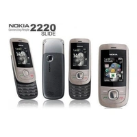Nokia 2220 Refurbished Mobile Just Like New 1 Month Warranty  - Gold