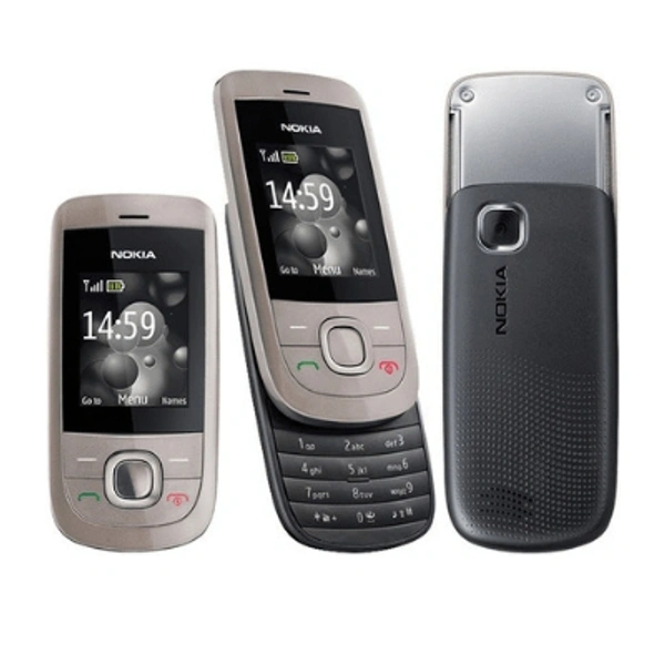 Nokia 2220 Refurbished Mobile Just Like New 1 Month Warranty  - Gold
