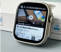 Ultra Smartwatch - 4G Simcard Supported Android Smartwatch - Web Orange