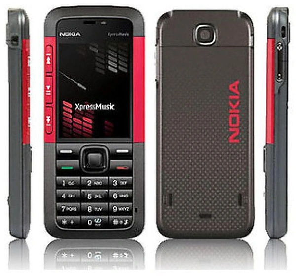 Nokia 5310 (Single Sim, 1.4 inches Display) Superb Condition, Like New 3 Month Warranty  - Red