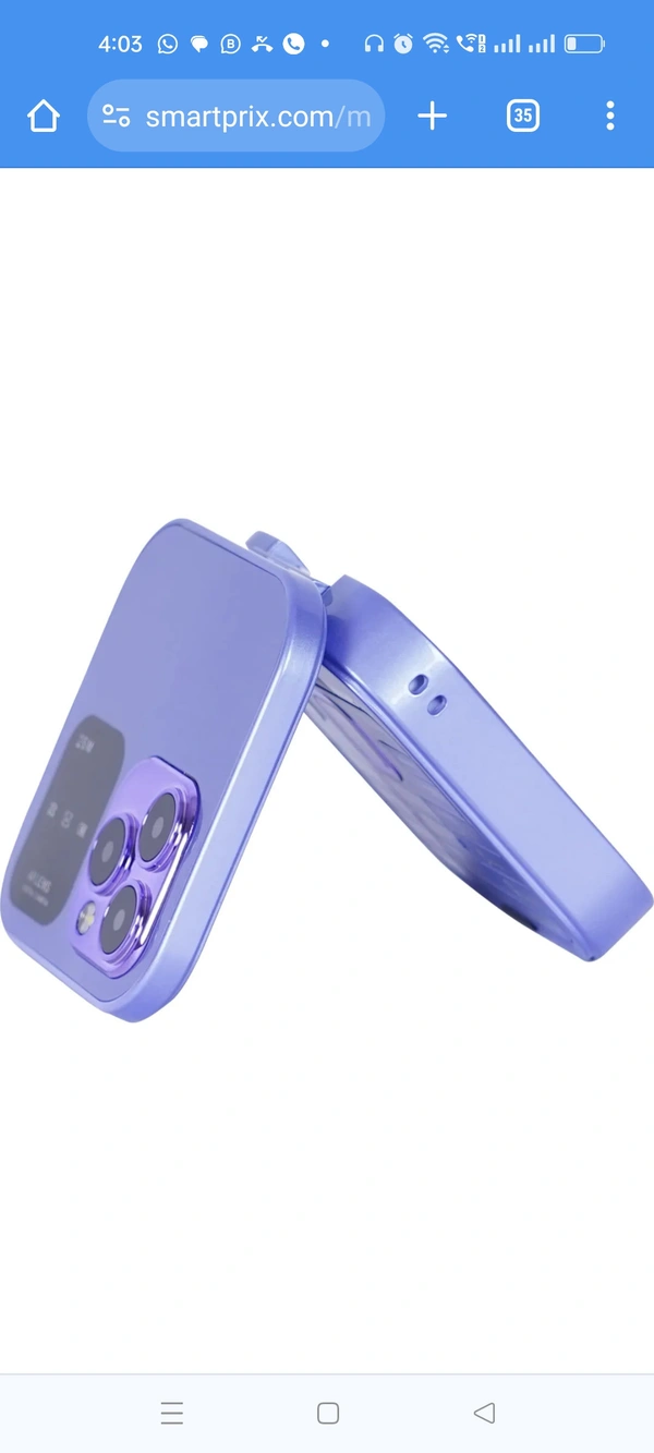 Snexian Rock X 1.8Inch Dispaly  - Electric Violet