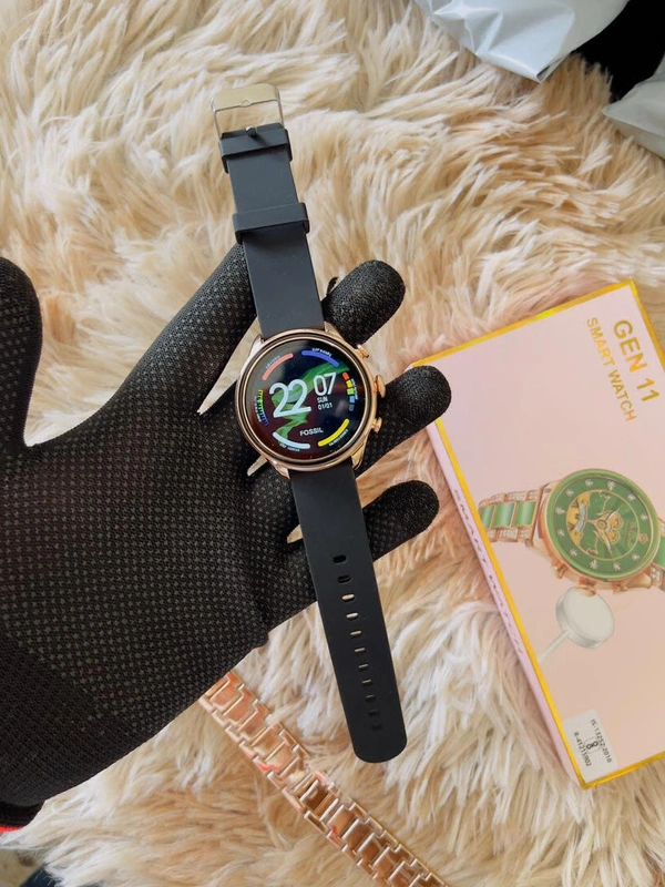  Smartwatch Gen11 Bluetooth Calling With 2 Strap With Logo - Mint Green