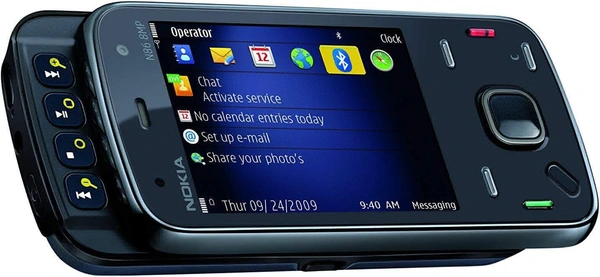 Nokia N86 Unlocked Phone with 8 MP Camera, Auto Focus, Flash & Carl Zeiss Optics Refurbished Random Colour 