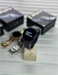 Latest Active 2 Smartwatch With Metal Strap  - Black