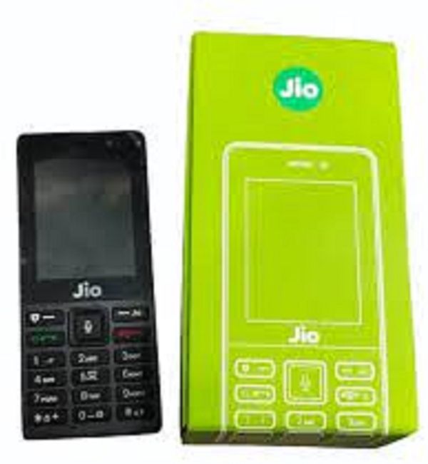 Refurbished Jio Phone Random Model 2.4 LCD 2000mAh With Charger and battery - Black