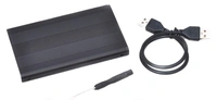 2.5 Inch SATA to USB 2.0 External Hard Drive Enclosure Case for Laptop Hard Disks (Hard Disk Not Included)