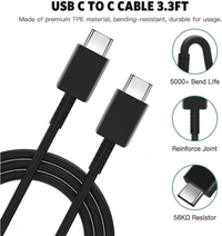 45W USB-C Charger, Samsung Ultra Fast Charger Type C for Samsung Galaxy S23 Ultra/S23+/S22/S21 Ultra/S21 Plus 5G/Note 20 Ultra/S20/S20 Ultra/Note 20, PPS Adapter+ Cable - Black