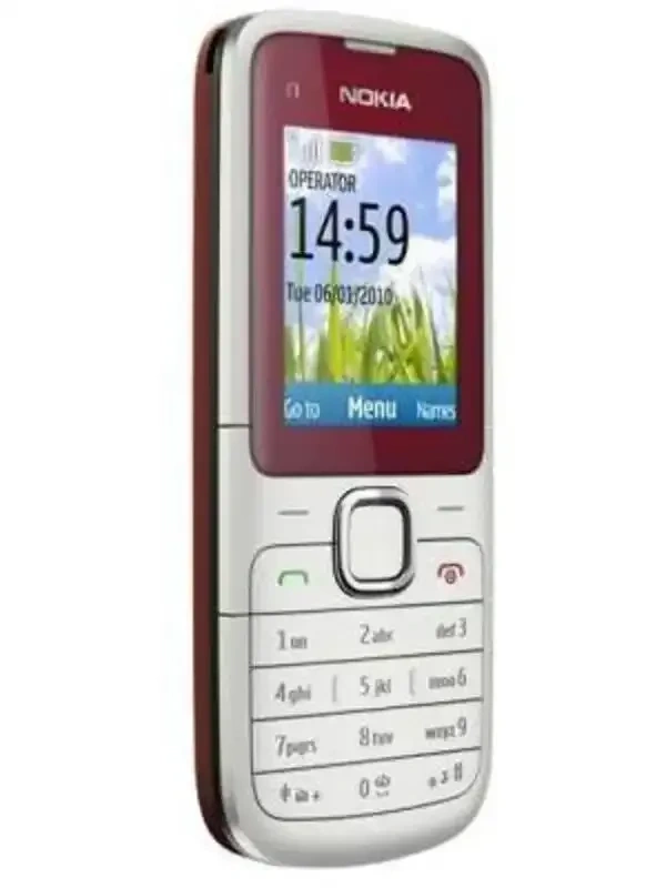 Nokia C1-01 Feature Phone With Battery & Charger Renewed - Gray