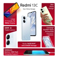 Redmi 13C 5G MediaTek Dimensity 6100+ 5G 90Hz Display Renewed  - 128 GB, Starfrost White