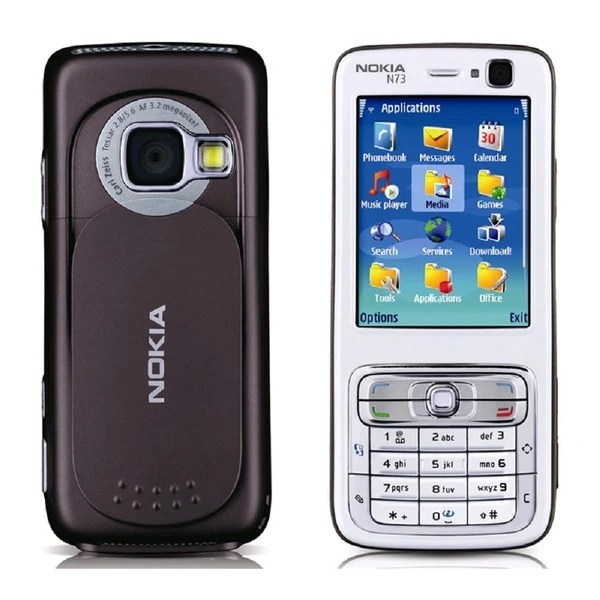 Nokia Imported N73 Mobile Phone 3.2 MP Camera, Bluetooth,FM,Java Refurbished