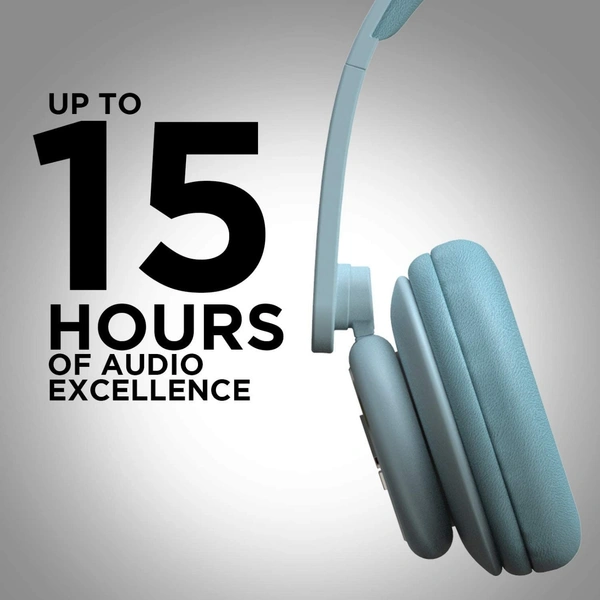  boAt Rockerz 450 Bluetooth On-Ear Headphone Open Box 3 Month Warranty  - Sky blue