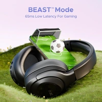 boAt Nirvana Eutopia Bluetooth Headphones with Head Tracking Function, Spatial Audio,20 HRS Playtime, ENx™ Tech - Black