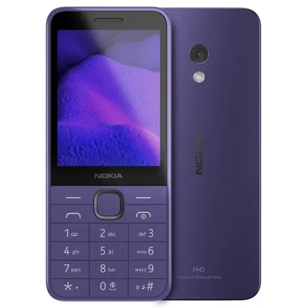 Nokia 235 4G All-New Keypad Phone with Dual SIM - Purple