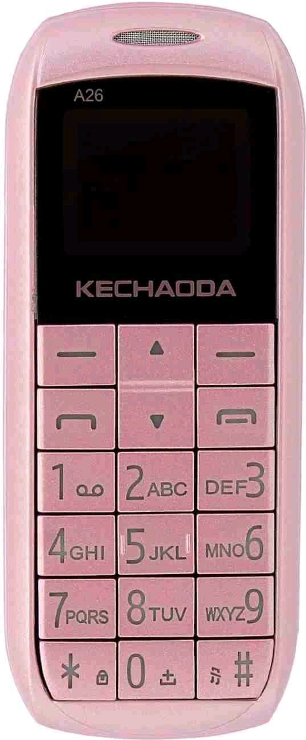 KECHAODA A26 Dual Sim Mobile Phone (Bluetooth Size,Black, 16MB) - Black