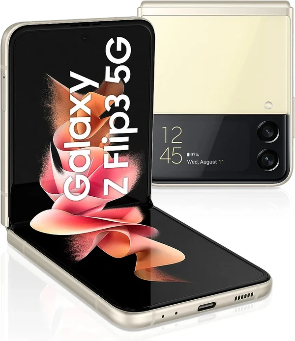 Samsung Galaxy Z Flip3 5G Imported Stock. - 128GB, Black