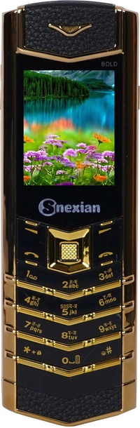 Snexian vertu button vartu dual sim phone - Brown