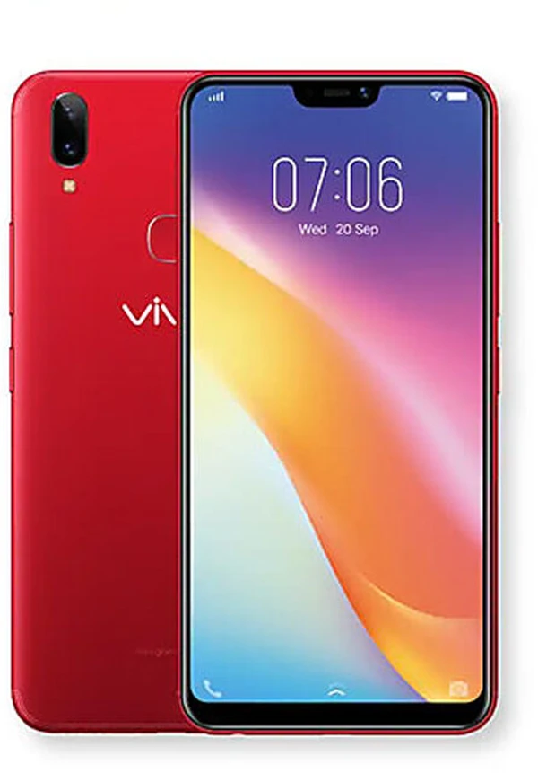 Vivo Y85, Black, 6 GB RAM Storage, Refurbished 2 Month Warranty  - Red, 128GB