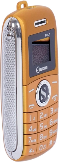 Mobile| with 0.66" Display|Key Phone|Leather|Bentley|Silicon|BT Dialer Voice Changer |Auto Call Recording Long Lasting Battery|Feature Phone| - Gold