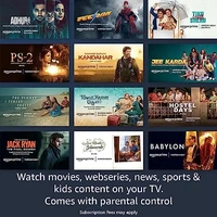 Amazon Fire TV Stick Lite with all-new Alexa Voice Remote Lite (no TV controls), HD streaming device | Now with App controls - Black