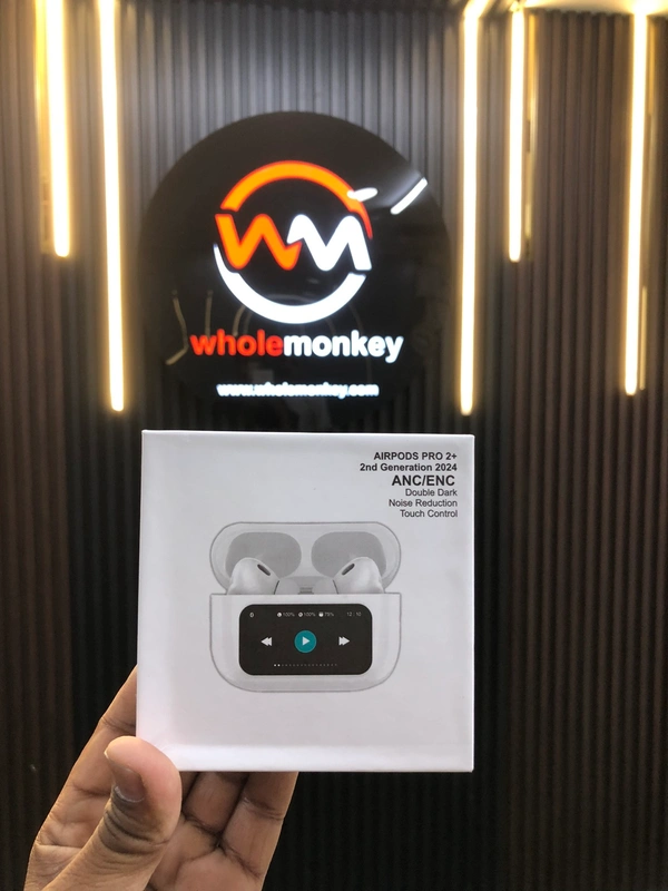 Wholemonkey Pods pro-2 Plus With screen display with all feature 6 Month Under seller warranty - White