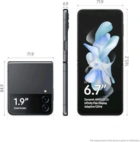 Samsung Galaxy Z Flip 4  Imported Mobile Under seller warranty  - 256GB, Black