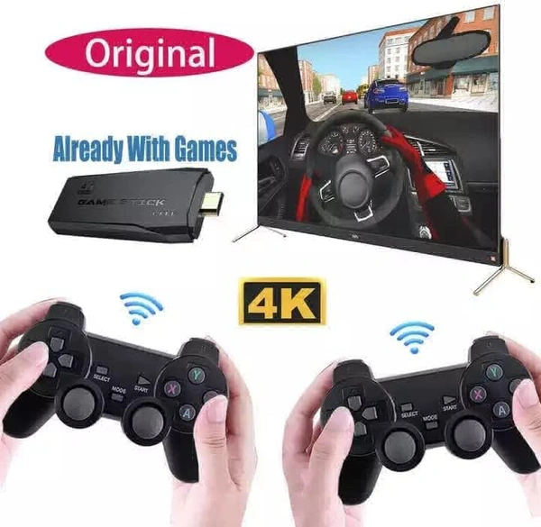 4K ULTRA 2.4G GAME STICK - Black