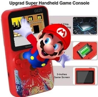 G620 Handheld,Retro Video Game Console,SUP+ Game Box 500 in 1: Trendy Console,Super Wide LCD,6 hrs Continuous Gameplay -USB Rechargeble(Multicolor) 