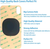 iphone X Back Glass Pannel Original 3 Month Warranty  - Black
