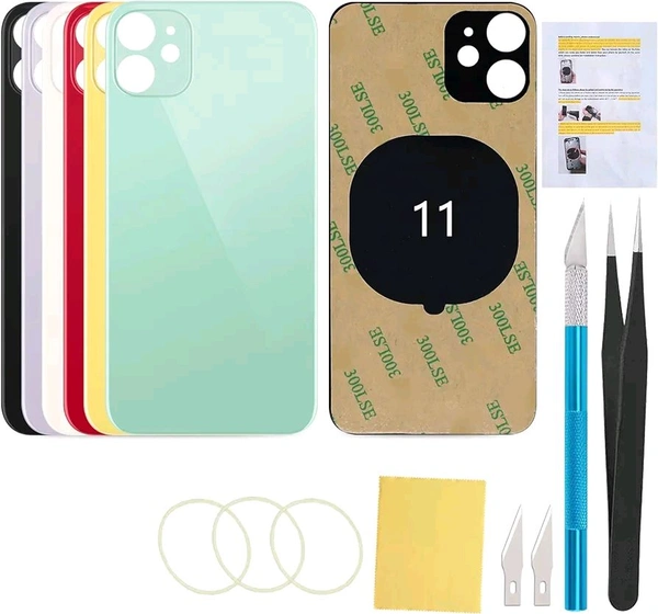 iPhone 11 Back Glass Pannel Original 3 Month Warranty  - Gold