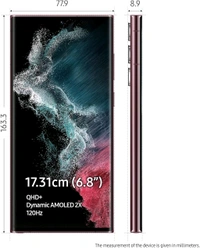 Samsung S22 Ultra International Unit 1 Month Warranty Just Like New  - 256GB, Black