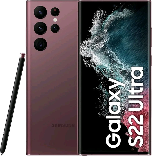 Samsung S22 Ultra International Unit 1 Month Warranty Just Like New  - Paprika, 256GB