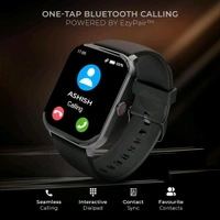 beatXP Marv Neo Smart Watch with 1.85” Ultra HD Display, Bluetooth Calling, 240*280px, AI Voice Assistant, 100+ Sports Modes, Heart Rate Monitoring, SpO2, IP68, Fast Charging, 100+ Watch Faces - Black