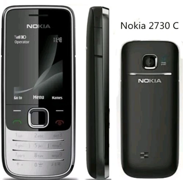 Nokia 2730 Refurbished Just Like New  - Black