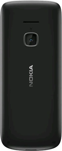Nokia 225 4G Dual SIM Feature Phone with Long Battery Life, Camera, Multiplayer Games, and Premium Finish - Black